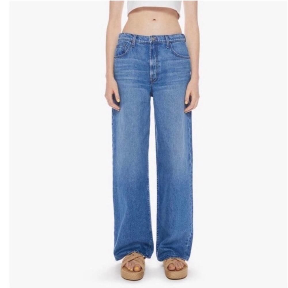 Mother SNACKS The Fun Dip Puddle Jeans